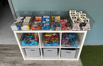 Snacks at Hook it Golf